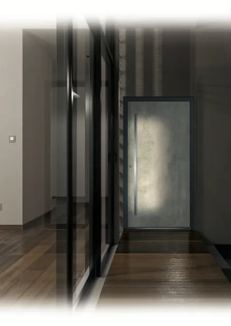 Aluminium door, New build, Finchley