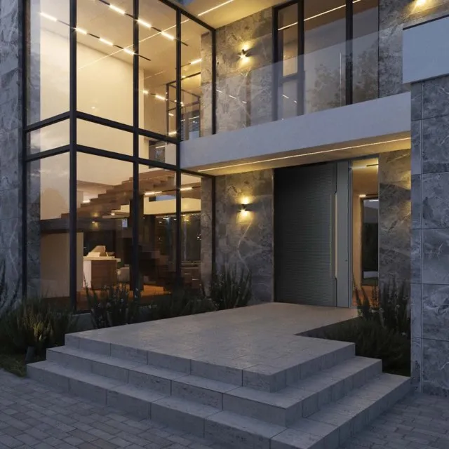 Pivot door, Residence, Hampstead